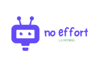 No Effort Learning Logo